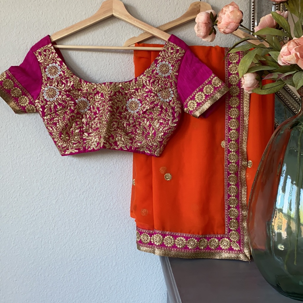 Saree And Blouse Only